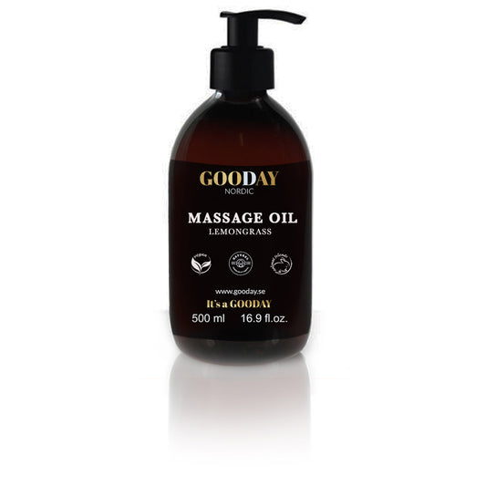 GOODAY Massageolja Citrongräs 500ml