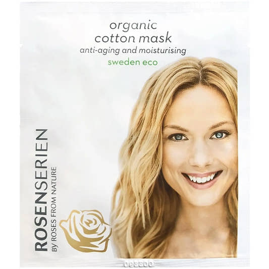Rosenserien Organic Cotton Mask - Anti-aging and moisturising