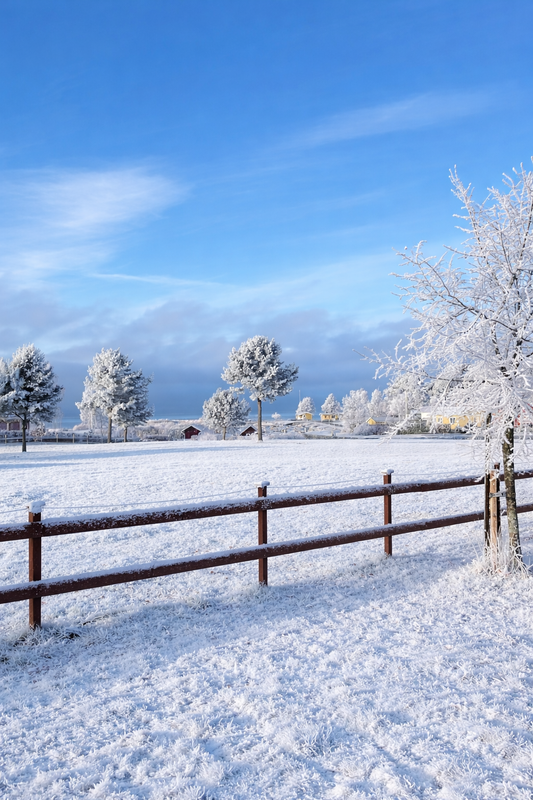 Torr hud under vintern