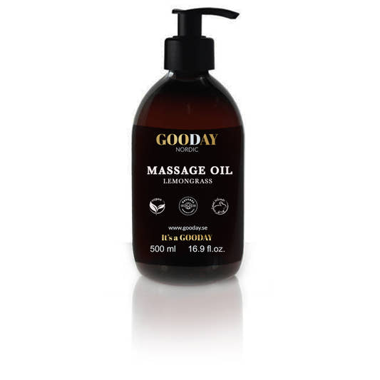 GOODAY Massageolja Citrongräs 500ml