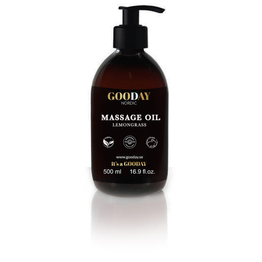 GOODAY Massageolja Citrongräs 500ml