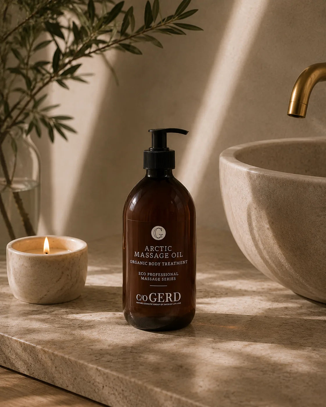 C/O Gerd Arctic Massage Oil 500ml