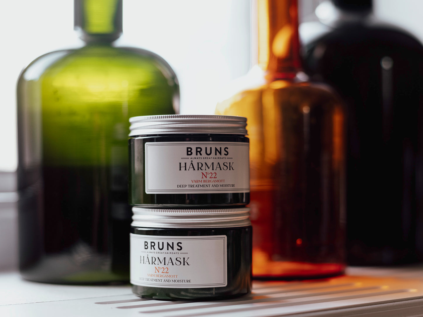 BRUNS HÅRMASK N22 - Warm Bergamot
