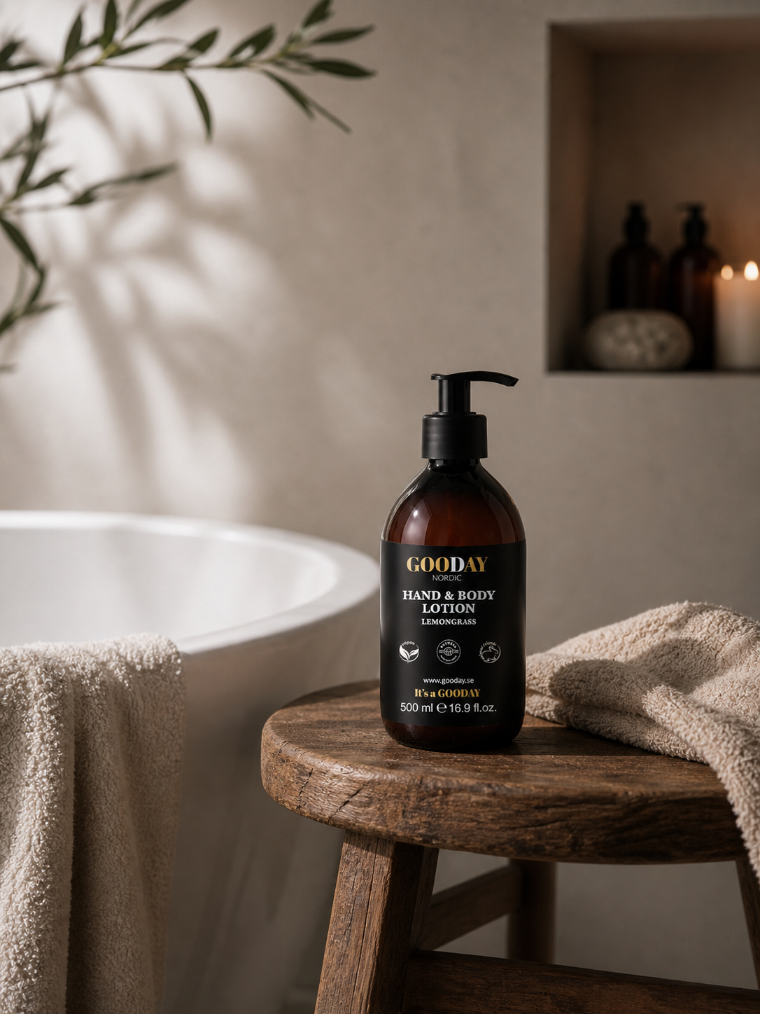 GOODAY Hand & Kroppslotion Citrongräs 500ml