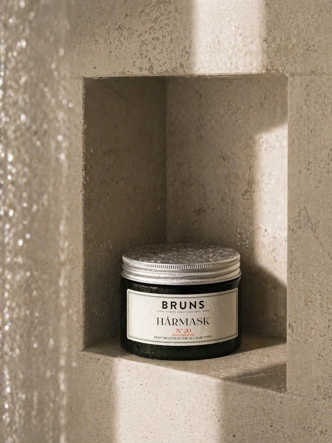 BRUNS HÅRMASK N20 - English Rose
