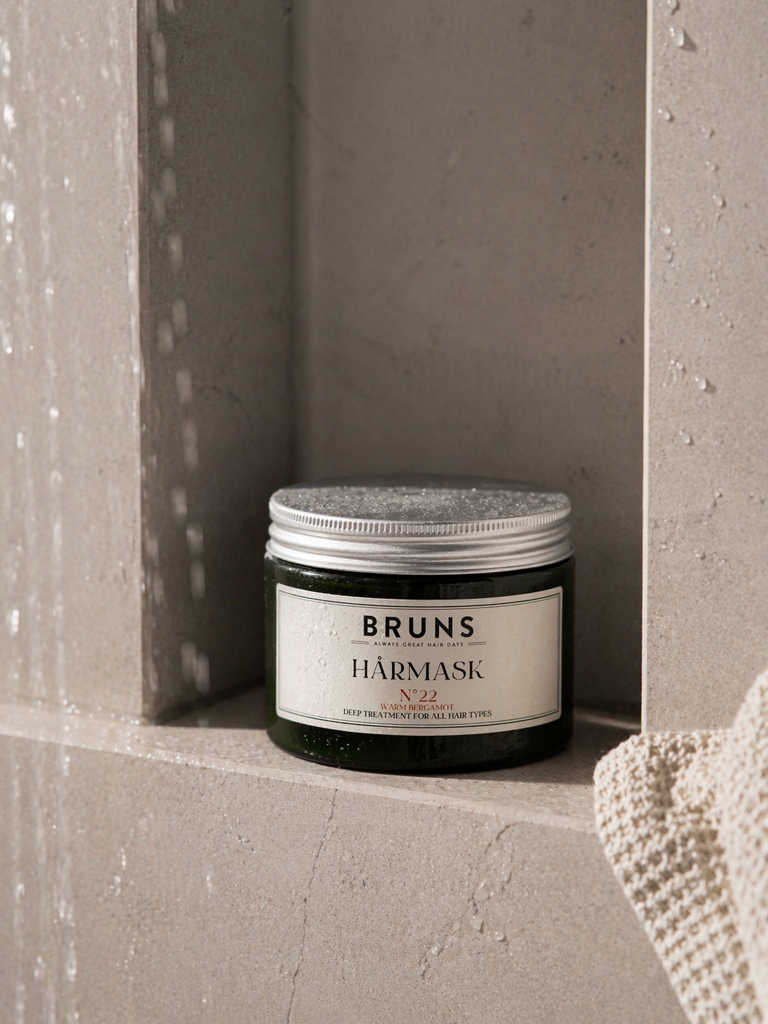BRUNS HÅRMASK N22 - Warm Bergamot