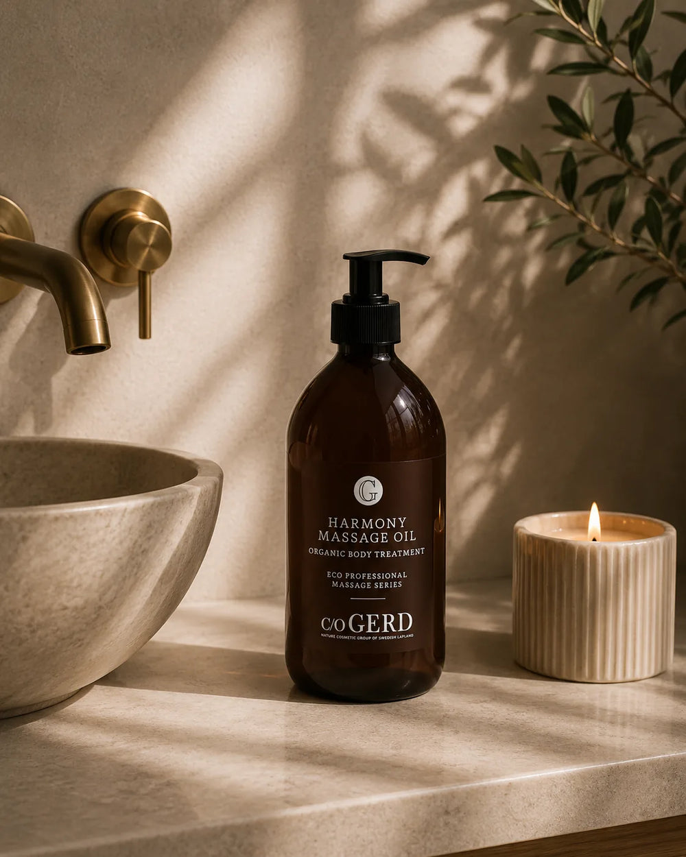 C/O Gerd Harmony Massage Oil 500 ml