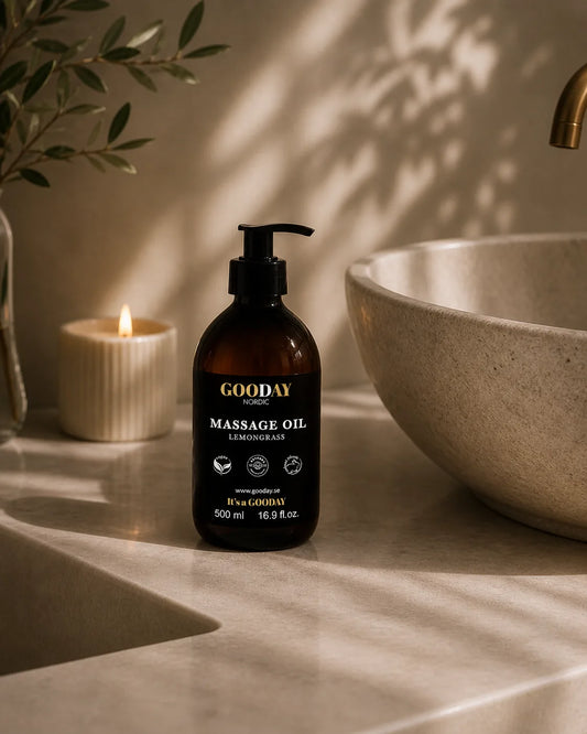 GOODAY Massageolja Citrongräs 500ml