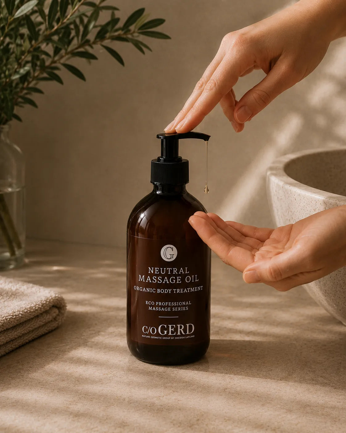 C/O Gerd Neutral Massage Oil 500ml
