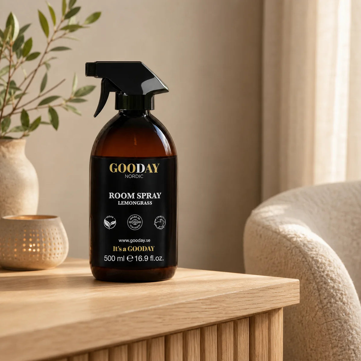 GOODAY Rumsspray Citrongräs 500ml