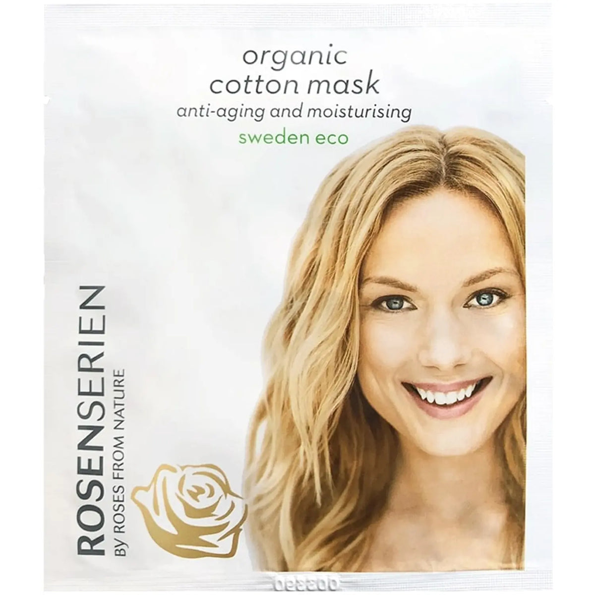Rosenserien Organic Cotton Mask -  Anti-aging and moisturising