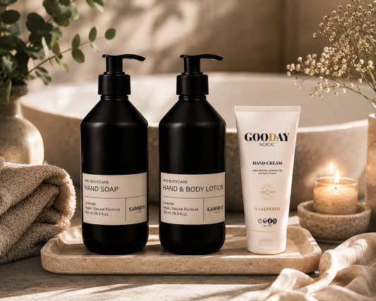 Hemmaspa.se 🖤 Gooday - Omtanke Kit Lavendel