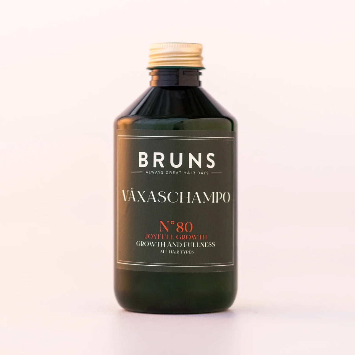 BRUNS Växaschampo N80 Lemon Mint 300 ml