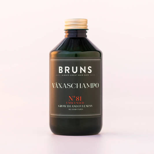 BRUNS Växaschampo N81 Unscented 300 ml
