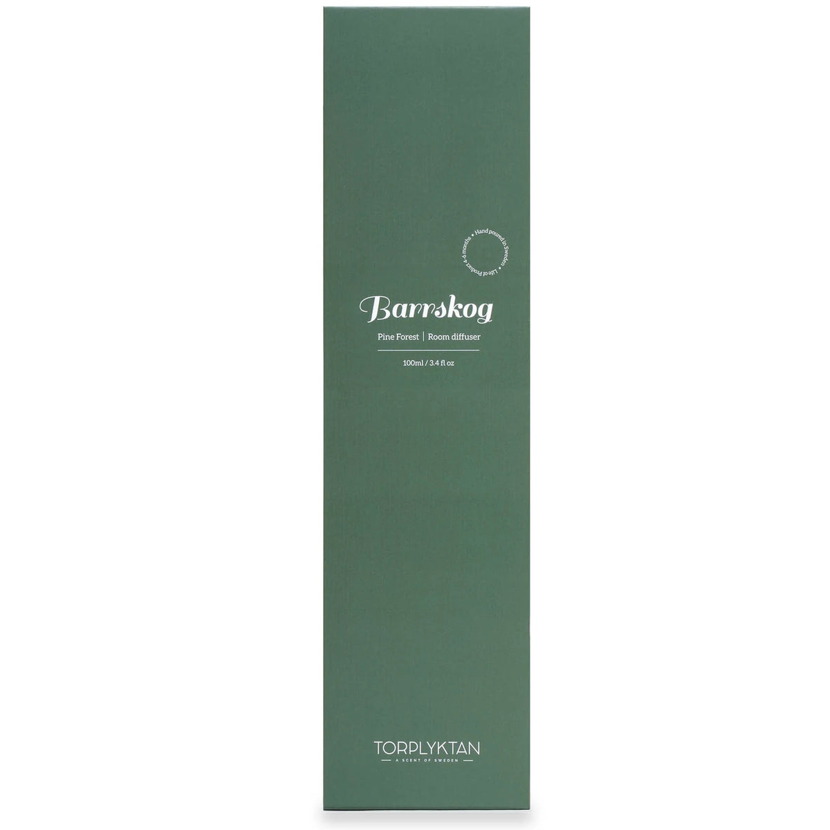 Förpackning till Torplyktan Barrskog Doftpinnar 100 ml